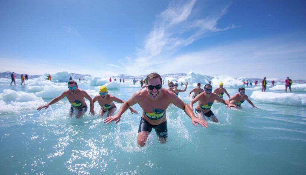 Antarctica expedition polar plunge