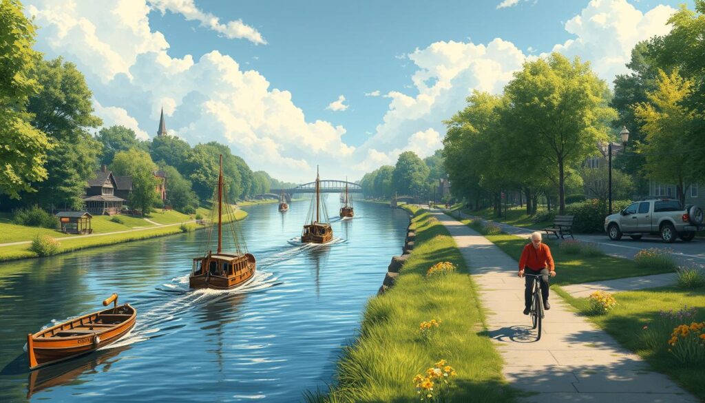 Erie Canal budget travel