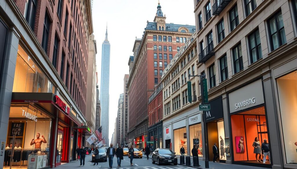 New York luxury shopping districts