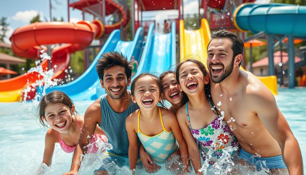 Poconos family resorts with waterparks