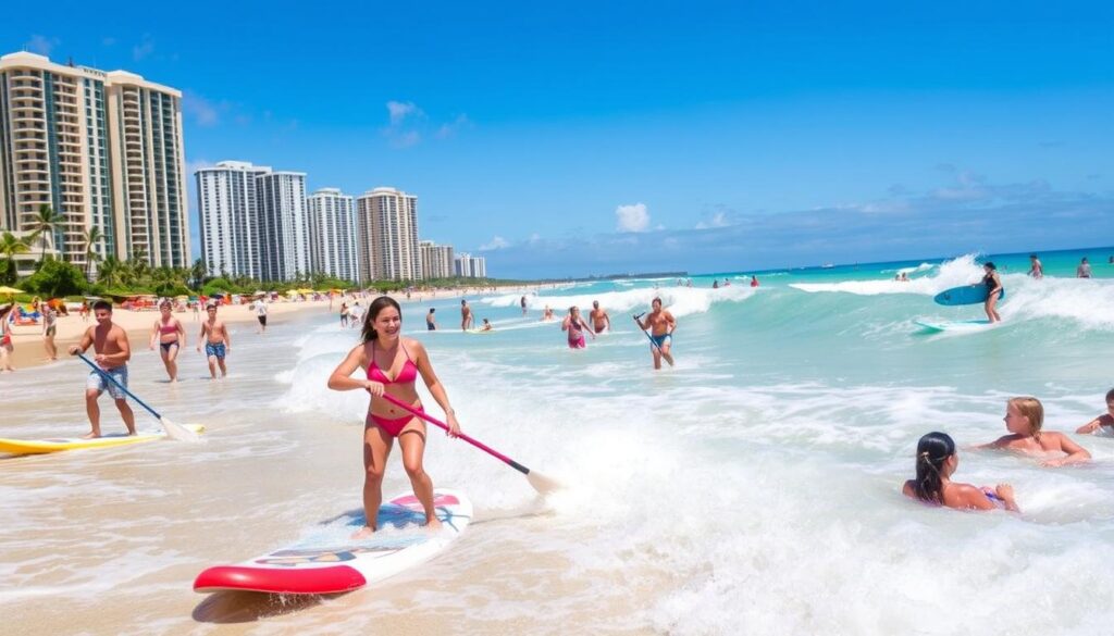 Waikiki Beach family resorts