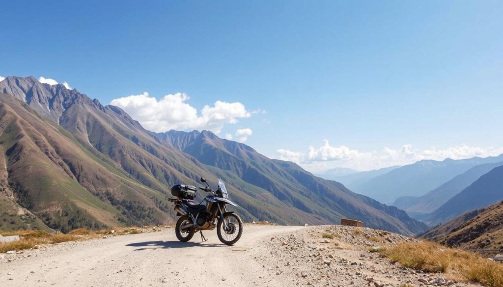 motorcycle rental in Kyrgyzstan