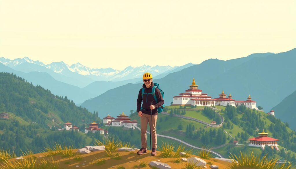 solo travel Bhutan