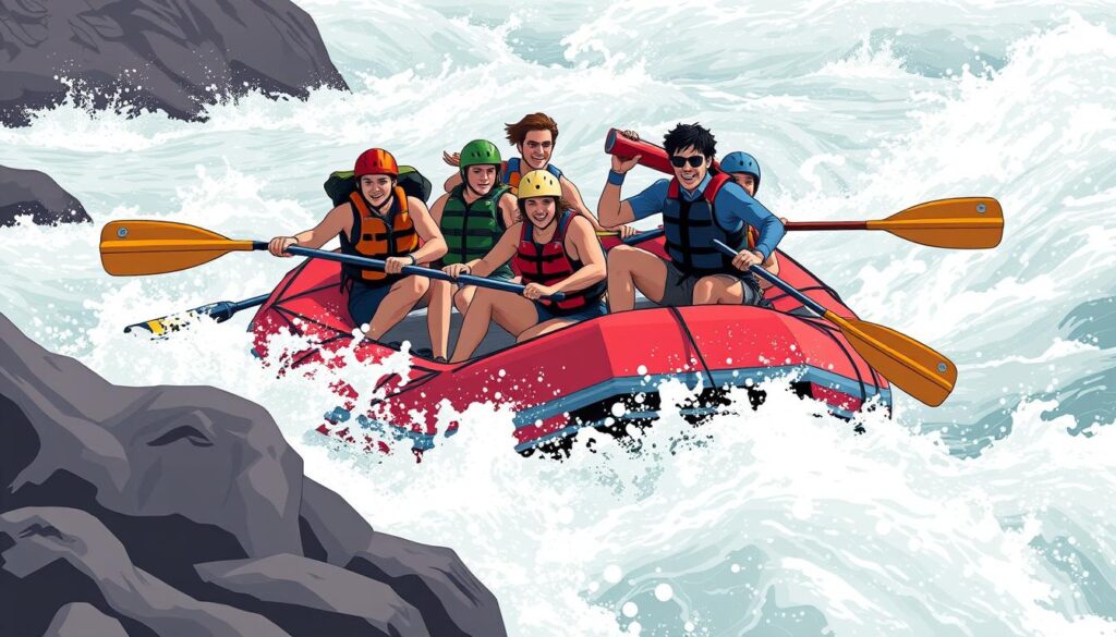 white water rafting adventures United States