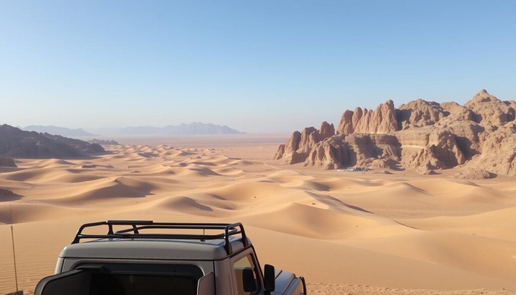 wild camping in Oman
